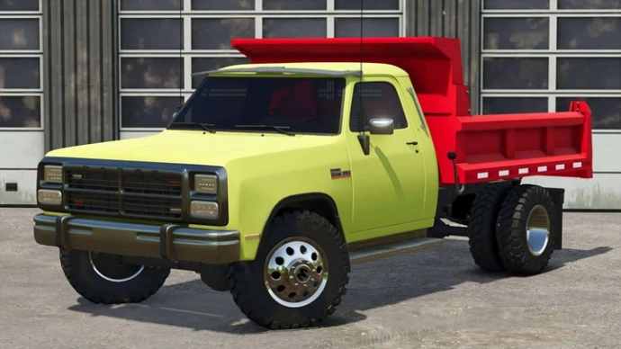 1991 Dodge Ram 3500 HD Dump Truck V1.0