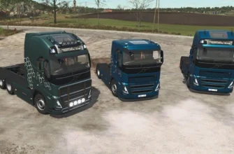 Грузовик Volvo FH16 с двигателем V1.0 Грузовик Volvo FH16 с двигателем V1.0