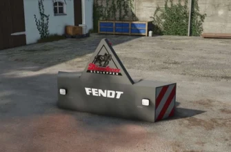 Груз Fendt для переднего монтажа V1.0 Груз Fendt для переднего монтажа V1.0